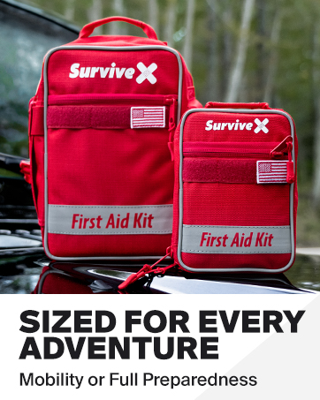 Large First Aid Kit for Car, Travel & Home - Emergency Kit for Hiking, Camping, Outdoor