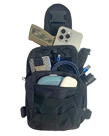 GunZee Sling Bag with Items in it