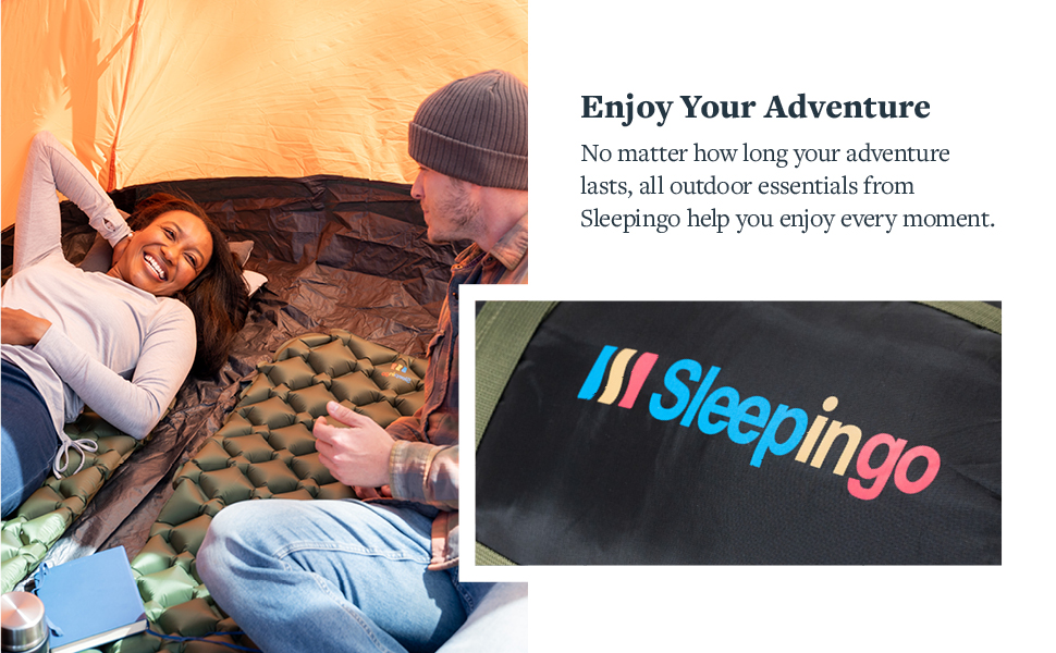 Sleepingo Sleeping Pad for Camping - Ultralight Sleeping Mat for Camping