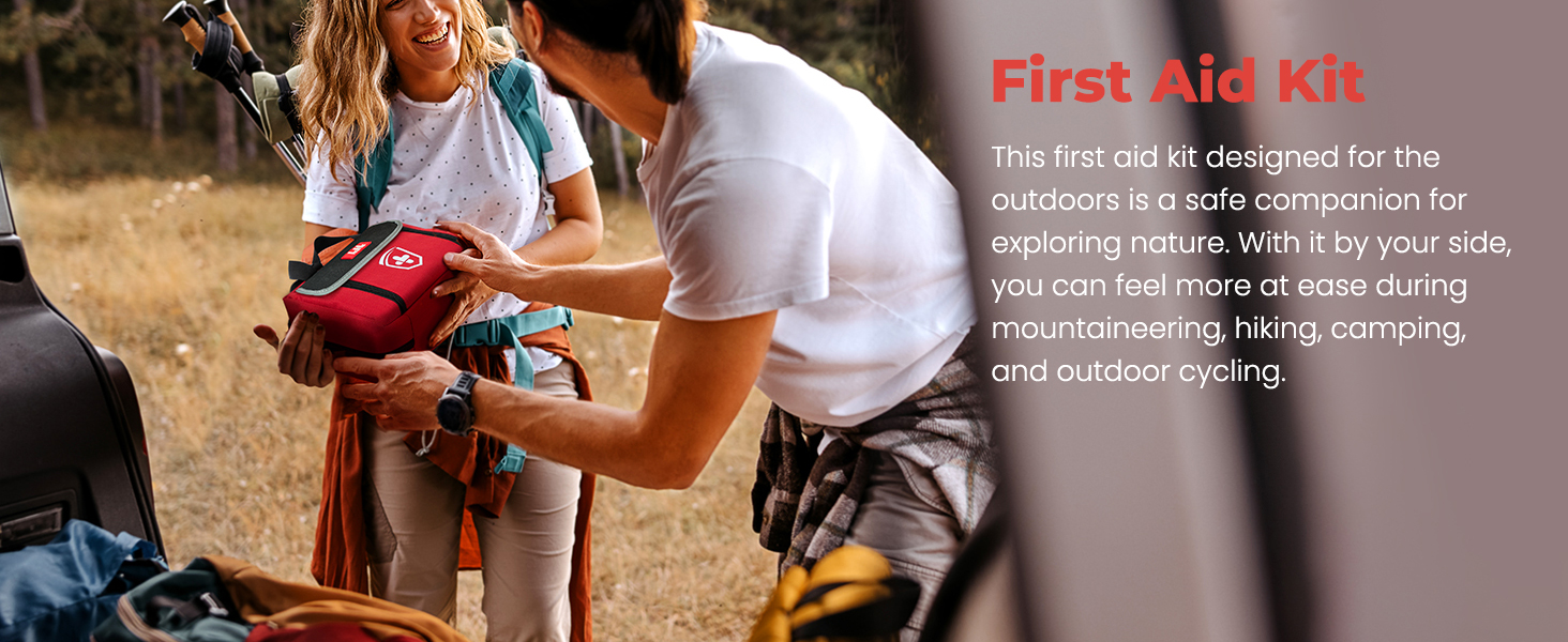 first aid kit camping